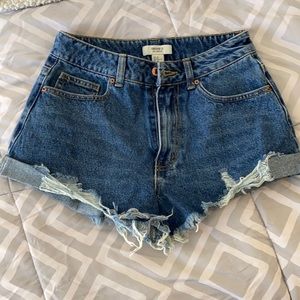 Forever 21 high rise shorts